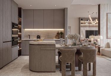 1-BD Apartment Sale, 858 sq. ft. at One Sky Park By Iman Developers, One Sky Park, Jumeirah Village Circle, Dubai, UAE #4