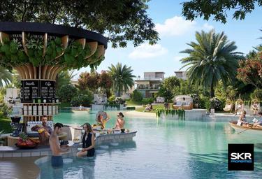 4-BD Townhouse Sale, 1,549 sq. ft. at Damac Lagoons - IBIZA, Ibiza, Damac Lagoons, Dubai, UAE #4