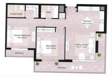 Продажа 2-комн. квартиры, 1 000 фут² в ЖК «The Regent Residences», The Regent, Town Square, Dubai, UAE #2 Продажа 2-комн. квартиры, 1 000 фут² в ЖК «The Regent Residences», The Regent, Town Square, Dubai, UAE #2