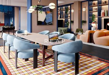 1-BD Apartment Sale, 573 sq. ft., The Edge Tower A, The Edge, Business Bay, Dubai, UAE #4