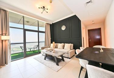 1-BD Apartment Sale, 747 sq. ft., Scala Tower, Business Bay, Dubai, UAE #1