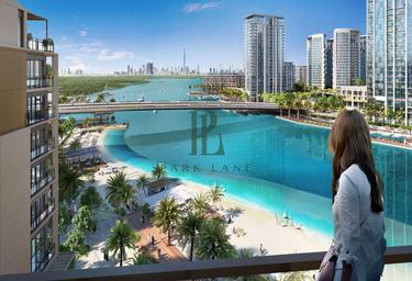 2-BD Apartment Sale, 1,000 sq. ft., Rosewater Building 2, Creek Beach, Dubai Creek Harbour (The Lagoons), Dubai, UAE #2