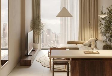 3-BD Apartment Sale, 1,000 sq. ft., Oakyard Residences, Jumeirah Village Circle, Dubai, UAE #2