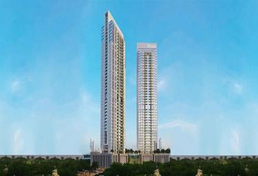 3-BD Apartment Sale, 1,000 sq. ft., Maimoon Gardens Tower A, Maimoon Gardens by Fakhruddin Properties, Jumeirah Village Circle, Dubai, UAE #1