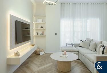 2-BD Apartment Sale, 1,000 sq. ft., Al Andalus Tower D, Al Andalus, Jumeirah Golf Estates, Dubai, UAE #2