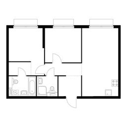 2-BD Apartment Sale, 59.7平方米 at Holland Park, Volokolamskoye Highway, 71/13к1, Moscow, Russia #3 2-BD Apartment Sale, 59.7平方米 at Holland Park, Volokolamskoye Highway, 71/13к1, Moscow, Russia #3