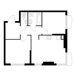 2-BD Apartment Sale, 52.9平方米 at Holland Park, Volokolamskoye Highway, 71/13к1, Moscow, Russia #3 2-BD Apartment Sale, 52.9平方米 at Holland Park, Volokolamskoye Highway, 71/13к1, Moscow, Russia #3