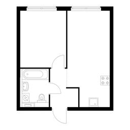 1-BD Apartment Sale, 35平方米 at Holland Park, Volokolamskoye Highway, 71/13к1, Moscow, Russia #2 1-BD Apartment Sale, 35平方米 at Holland Park, Volokolamskoye Highway, 71/13к1, Moscow, Russia #2