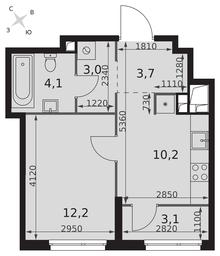 1-BD Apartment Sale, 36.3 sq. m. at Sydney City, Shenogina Street, 2, Moscow, Russia #2 1-BD Apartment Sale, 36.3 sq. m. at Sydney City, Shenogina Street, 2, Moscow, Russia #2