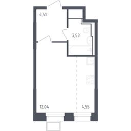 Apartment Sale, 25平方米 at Troparevo Park, Kiyevskoye shosse, 21-y kilometr, 3с4, Mosrentgen Settlement, Moscow, Russia #2 Apartment Sale, 25平方米 at Troparevo Park, Kiyevskoye shosse, 21-y kilometr, 3с4, Mosrentgen Settlement, Moscow, Russia #2