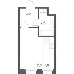 Apartment Sale, 25平方米 at Troparevo Park, Kiyevskoye shosse, 21-y kilometr, 3с4, Mosrentgen Settlement, Moscow, Russia #3 Apartment Sale, 25平方米 at Troparevo Park, Kiyevskoye shosse, 21-y kilometr, 3с4, Mosrentgen Settlement, Moscow, Russia #3