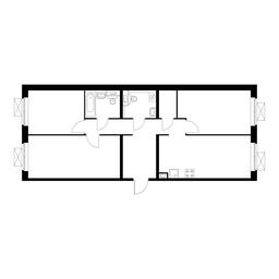 3-BD Apartment Sale, 79 sq. m. at Myakinino Park, Myakininskoe Highway, с3, Moscow Region, Russia #4