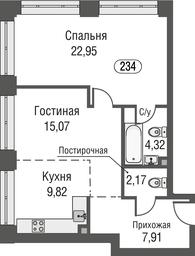 2-BD Apartment Sale, 63.8平方米 at AFI Park Voroncovskiy, Akademika Chelomeya Street, 7Ас2, Moscow, Russia #3 2-BD Apartment Sale, 63.8平方米 at AFI Park Voroncovskiy, Akademika Chelomeya Street, 7Ас2, Moscow, Russia #3