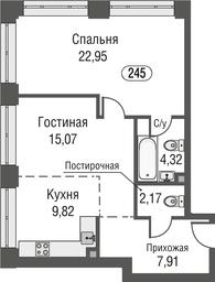 2-BD Apartment Sale, 63.8 sq. m. at AFI Park Voroncovskiy, Akademika Chelomeya Street, 7Ас2, Moscow, Russia #3 2-BD Apartment Sale, 63.8 sq. m. at AFI Park Voroncovskiy, Akademika Chelomeya Street, 7Ас2, Moscow, Russia #3