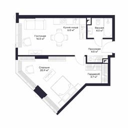 1-BD Apartment Sale, 54.48 sq. m. at Jois, 3rd Silikatny Drive, 10, Moscow, Russia #2 1-BD Apartment Sale, 54.48 sq. m. at Jois, 3rd Silikatny Drive, 10, Moscow, Russia #2