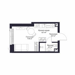 Apartment Sale, 22.96 sq. m. at Jois, 3rd Silikatny Drive, 10, Moscow, Russia #2 Apartment Sale, 22.96 sq. m. at Jois, 3rd Silikatny Drive, 10, Moscow, Russia #2