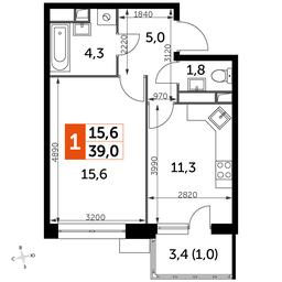 1-BD Apartment Sale, 38.9 sq. m. at Datskiy Kvartal, Datskiy Kvartal Residential Complex, posyolok Nagornoye, Mytishi Urban District, Moscow Region, Russia #2 1-BD Apartment Sale, 38.9 sq. m. at Datskiy Kvartal, Datskiy Kvartal Residential Complex, posyolok Nagornoye, Mytishi Urban District, Moscow Region, Russia #2