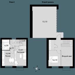 2-BD Apartment Sale, 63.4 sq. m. at Zhavoronki Club, zhiloy kompleks Akkord Smart-kvartal, Mitkino Village, Odintsovskiy City District, Moscow Region, Russia #3 2-BD Apartment Sale, 63.4 sq. m. at Zhavoronki Club, zhiloy kompleks Akkord Smart-kvartal, Mitkino Village, Odintsovskiy City District, Moscow Region, Russia #3