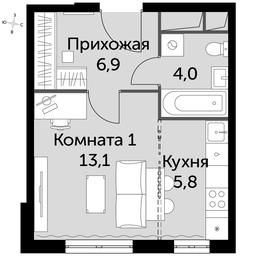 Apartment Sale, 29.8 sq. m. at Rimskiy, Rimskiy proyezd, 1, Settlement of Razvilka, Leninskiy City District, Moscow Region, Russia #2 Apartment Sale, 29.8 sq. m. at Rimskiy, Rimskiy proyezd, 1, Settlement of Razvilka, Leninskiy City District, Moscow Region, Russia #2