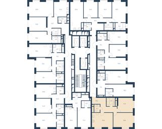 2-BD Apartment Sale, 74.2 sq. m. at Intonatsiya, Schukinskaya Street, 7/9с7, Moscow, Russia #2 2-BD Apartment Sale, 74.2 sq. m. at Intonatsiya, Schukinskaya Street, 7/9с7, Moscow, Russia #2