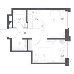Apartment Sale, 39.77 sq. m. at Vereiskaya 41, Vereyskaya Street, 41, Moscow, Russia #2