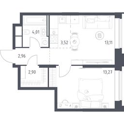 Apartment Sale, 39.77 sq. m. at Vereiskaya 41, Vereyskaya Street, 41, Moscow, Russia #3