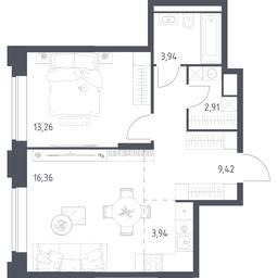 Apartment Sale, 49.83 sq. m. at Vereiskaya 41, Vereyskaya Street, 41, Moscow, Russia #3 Apartment Sale, 49.83 sq. m. at Vereiskaya 41, Vereyskaya Street, 41, Moscow, Russia #3