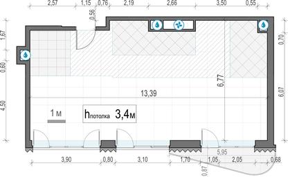 1-BD Apartment Sale, 82.9 sq. m. at Lavrushinskiy, Lavrushinsky Lane, 11к1, Moscow, Russia #3 1-BD Apartment Sale, 82.9 sq. m. at Lavrushinskiy, Lavrushinsky Lane, 11к1, Moscow, Russia #3