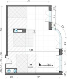 1-BD Apartment Sale, 104.6 sq. m. at Lavrushinskiy, Lavrushinsky Lane, 11к1, Moscow, Russia #3 1-BD Apartment Sale, 104.6 sq. m. at Lavrushinskiy, Lavrushinsky Lane, 11к1, Moscow, Russia #3