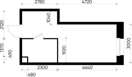 Apartment Sale, 24.8平方米 at Pervyi Moskovskiy, ulitsa Bianki, 1, Moskovskiy, Moscow, Russia #4