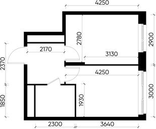 Apartment Sale, 33.2 sq. m. at Pervyi Moskovskiy, ulitsa Bianki, 1, Moskovskiy, Moscow, Russia #3 Apartment Sale, 33.2 sq. m. at Pervyi Moskovskiy, ulitsa Bianki, 1, Moskovskiy, Moscow, Russia #3