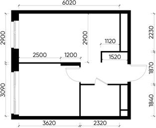 Apartment Sale, 36.7 sq. m. at Pervyi Moskovskiy, ulitsa Bianki, 1, Moskovskiy, Moscow, Russia #4
