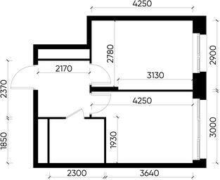 Apartment Sale, 33.2 sq. m. at Pervyi Moskovskiy, ulitsa Bianki, 1, Moskovskiy, Moscow, Russia #4