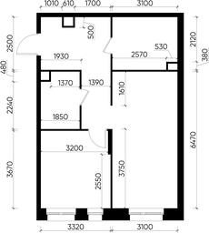 Apartment Sale, 56.5 sq. m. at Pervyi Moskovskiy, ulitsa Bianki, 1, Moskovskiy, Moscow, Russia #4