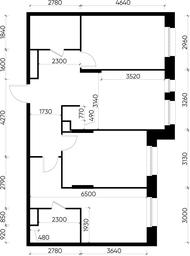 3-BD Apartment Sale, 83.5 sq. m. at Pervyi Moskovskiy, ulitsa Bianki, 1, Moskovskiy, Moscow, Russia #4