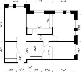 3-BD Apartment Sale, 80.3 sq. m. at Pervyi Moskovskiy, ulitsa Bianki, 1, Moskovskiy, Moscow, Russia #4