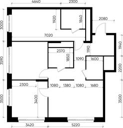 3-BD Apartment Sale, 82.6 sq. m. at Pervyi Moskovskiy, ulitsa Bianki, 1, Moskovskiy, Moscow, Russia #4