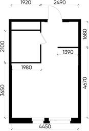 Apartment Sale, 27.1平方米 at Peredelkino Blizhnee, Korneya Chukovskogo Street, 1, Vnukovskoye Settlement, Moscow, Russia #3