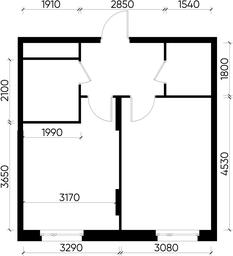 Apartment Sale, 38.8 sq. m. at Peredelkino Blizhnee, Korneya Chukovskogo Street, 1, Vnukovskoye Settlement, Moscow, Russia #3 Apartment Sale, 38.8 sq. m. at Peredelkino Blizhnee, Korneya Chukovskogo Street, 1, Vnukovskoye Settlement, Moscow, Russia #3