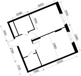 Apartment Sale, 39.5 sq. m. at Peredelkino Blizhnee, Korneya Chukovskogo Street, 1, Vnukovskoye Settlement, Moscow, Russia #3