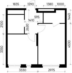 Apartment Sale, 36.3 sq. m. at Pervyi Moskovskiy, ulitsa Bianki, 1, Moskovskiy, Moscow, Russia #3 Apartment Sale, 36.3 sq. m. at Pervyi Moskovskiy, ulitsa Bianki, 1, Moskovskiy, Moscow, Russia #3