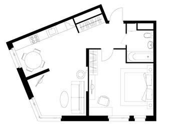 Apartment Sale, 54.1 sq. m. at Peredelkino Blizhnee, Korneya Chukovskogo Street, 1, Vnukovskoye Settlement, Moscow, Russia #4