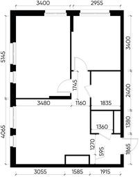 2-BD Apartment Sale, 58.4平方米 at Pervyi Moskovskiy, ulitsa Bianki, 1, Moskovskiy, Moscow, Russia #3 2-BD Apartment Sale, 58.4平方米 at Pervyi Moskovskiy, ulitsa Bianki, 1, Moskovskiy, Moscow, Russia #3