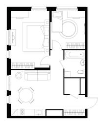 2-BD Apartment Sale, 58.4平方米 at Pervyi Moskovskiy, ulitsa Bianki, 1, Moskovskiy, Moscow, Russia #2 2-BD Apartment Sale, 58.4平方米 at Pervyi Moskovskiy, ulitsa Bianki, 1, Moskovskiy, Moscow, Russia #2