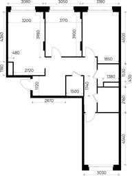 3-BD Apartment Sale, 81.9 sq. m. at Peredelkino Blizhnee, Korneya Chukovskogo Street, 1, Vnukovskoye Settlement, Moscow, Russia #3 3-BD Apartment Sale, 81.9 sq. m. at Peredelkino Blizhnee, Korneya Chukovskogo Street, 1, Vnukovskoye Settlement, Moscow, Russia #3