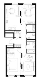 3-BD Apartment Sale, 81.4平方米 at Pervyi Moskovskiy, ulitsa Bianki, 1, Moskovskiy, Moscow, Russia #2