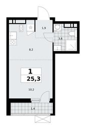 Apartment Sale, 25.3 sq. m. at Skandinaviya, Skandinaviya Residential Complex, Sosenskoye Settlement, Moscow, Russia #3 Apartment Sale, 25.3 sq. m. at Skandinaviya, Skandinaviya Residential Complex, Sosenskoye Settlement, Moscow, Russia #3