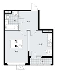 Apartment Sale, 36.9 sq. m. at Skandinaviya, Skandinaviya Residential Complex, Sosenskoye Settlement, Moscow, Russia #3 Apartment Sale, 36.9 sq. m. at Skandinaviya, Skandinaviya Residential Complex, Sosenskoye Settlement, Moscow, Russia #3