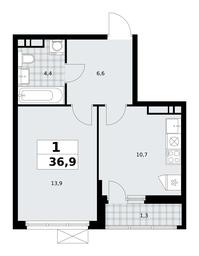 Apartment Sale, 36.9 sq. m. at Skandinaviya, Skandinaviya Residential Complex, Sosenskoye Settlement, Moscow, Russia #3 Apartment Sale, 36.9 sq. m. at Skandinaviya, Skandinaviya Residential Complex, Sosenskoye Settlement, Moscow, Russia #3