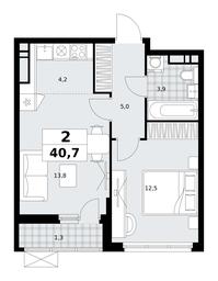 1-BD Apartment Sale, 40.7 sq. m. at Skandinaviya, Skandinaviya Residential Complex, Sosenskoye Settlement, Moscow, Russia #2 1-BD Apartment Sale, 40.7 sq. m. at Skandinaviya, Skandinaviya Residential Complex, Sosenskoye Settlement, Moscow, Russia #2